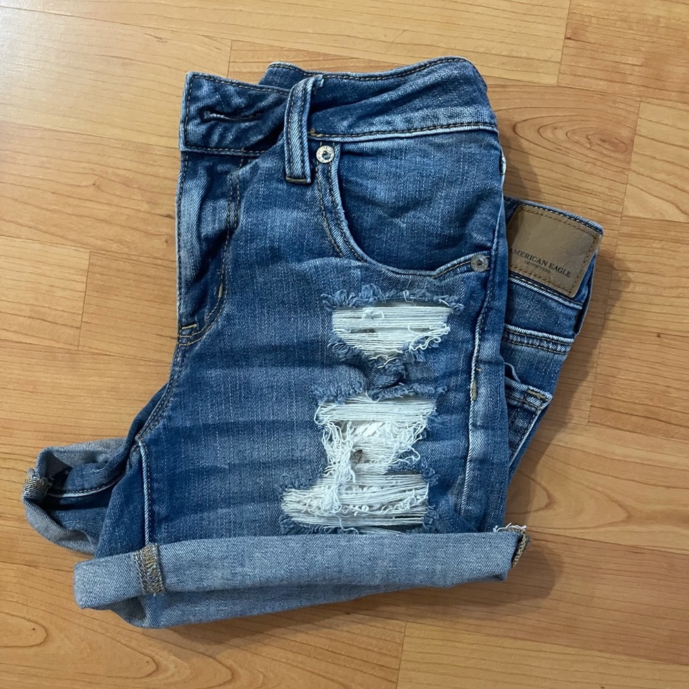 American Eagle high rise jeans